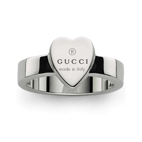 heart ring gucci trademark|gucci heart ring gold.